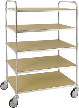 ESD reolvogn. 5 hylder. 