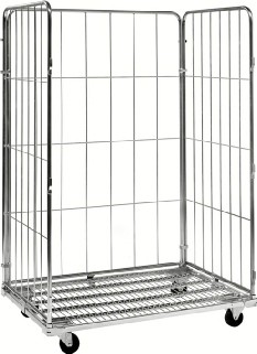 Rullecontainer, pakkebur, bred model
