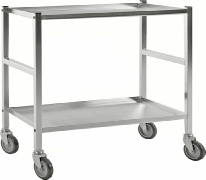 Serveringsvogn, galvaniseet - el-forzinket