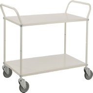 Serveringsvogn med metalhylder