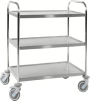Rustfrie rulleborde kl C3