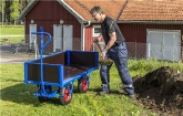 eksempel på anvendelse af trækvogn. Gartner