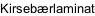 Kirsebærlaminat