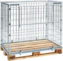 Palleramme, pallesider dimension 1220x820x870. fås med åbning på kort- eller langside